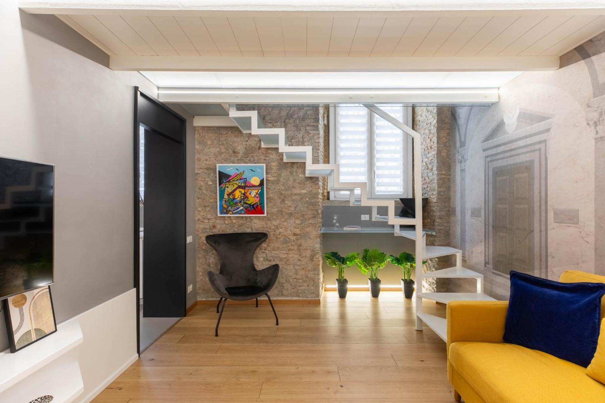 Iflat Glass And Stone Loft Apartment Рим Екстериор снимка
