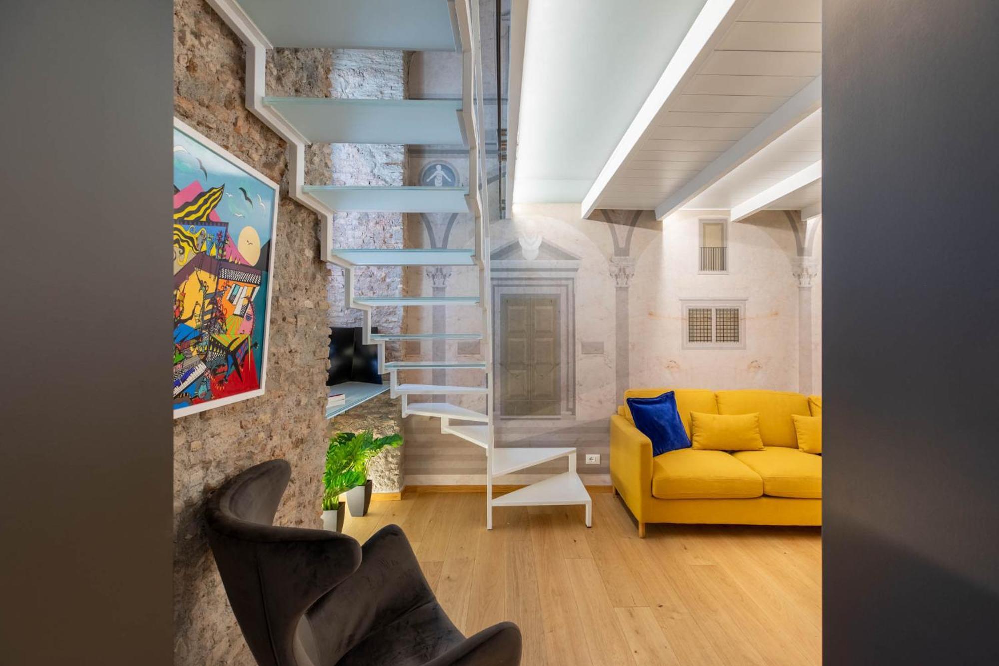 Iflat Glass And Stone Loft Apartment Рим Екстериор снимка