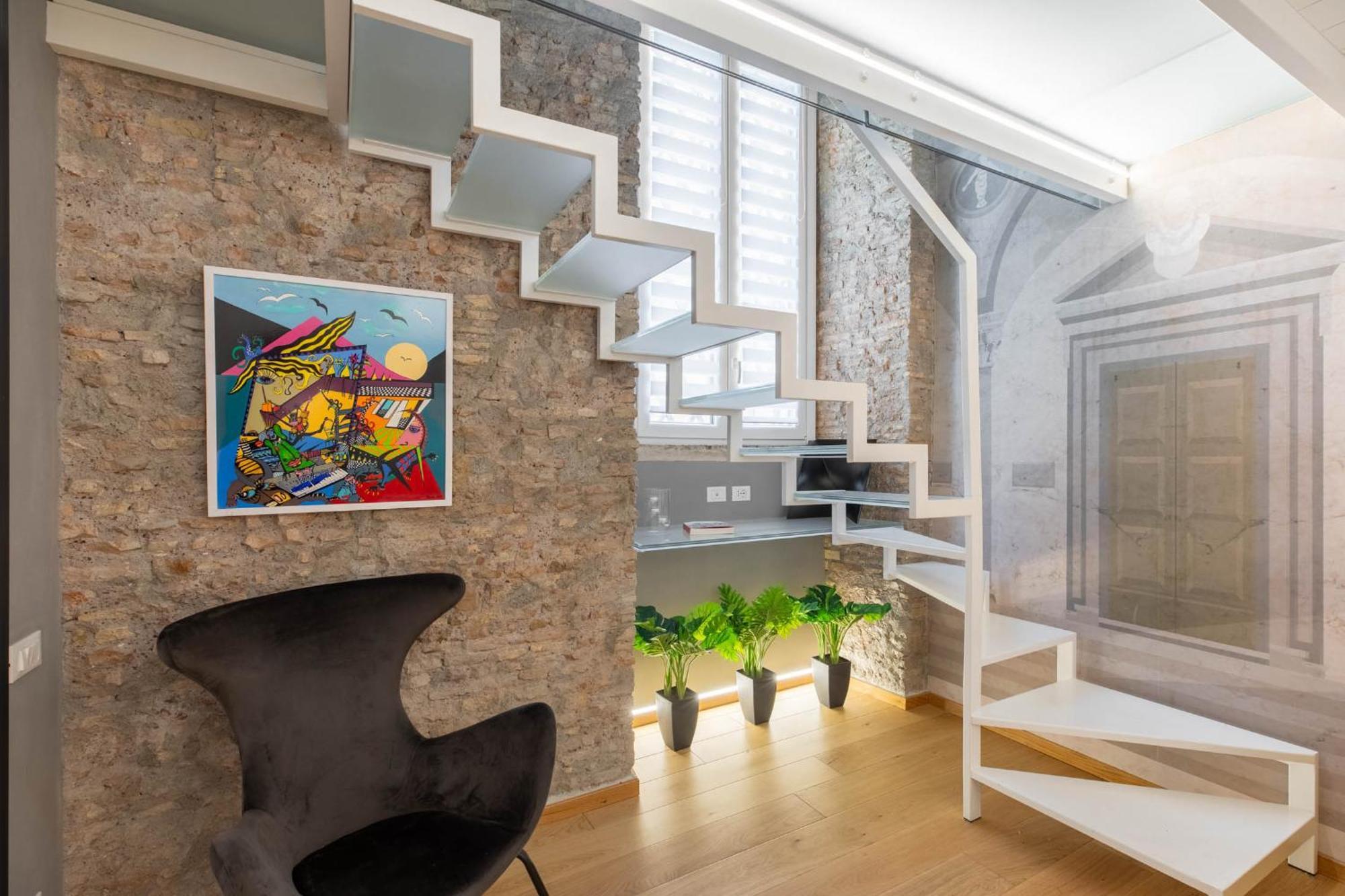 Iflat Glass And Stone Loft Apartment Рим Екстериор снимка
